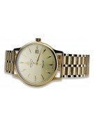 Atlantic 14k 585 Golduhr mit Armband für Herren mw003y&mbw007y