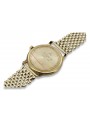 Atlantic de oro 14k 585 con pulsera para hombre mw003y&mbw008y