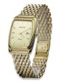 Goldene Herrenuhr Geneve ★ zlotychlopak.pl ★ Gold Reinheit 585 333 Niedriger Preis!