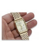 мъжки часовник 14k 585 злато Geneve mw002y&mbw005y