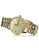 Reloj Atlantic de oro 14k 585 con pulsera para hombre mw003y&mbw007y