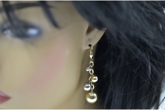 Pendientes de oro de 14k ★ https://zlotychlopak.pl/es/ ★ Oro 585 333 ¡Barato!