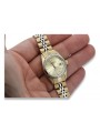 Gold men's watch Geneve ★ zlotychlopak.pl ★ Gold purity 585 333 Low Price!