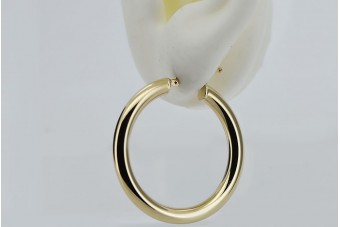 Boucles d'oreilles en or ★ https://zlotychlopak.pl/fr/ ★ Échantillon d'or 585 333 Prix bas !