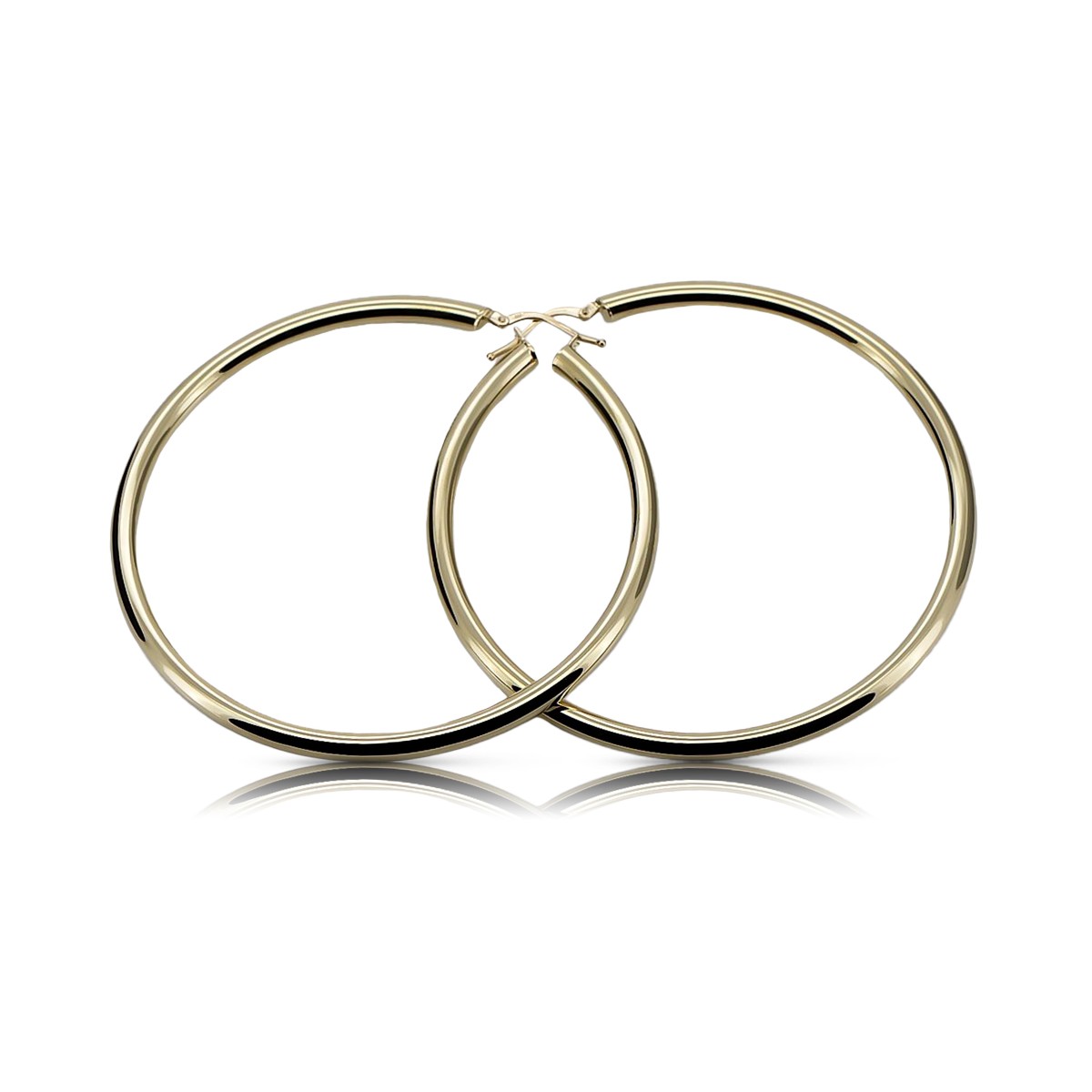 Boucles d'oreilles en or ★ https://zlotychlopak.pl/fr/ ★ Échantillon d'or 585 333 Prix bas !