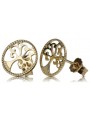 Gold earrings ★ zlotychlopak.pl ★ Gold sample 585 333 Low price!