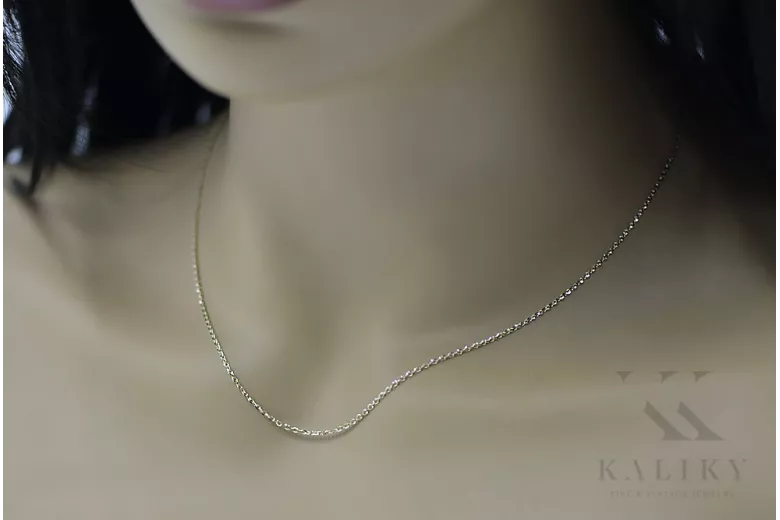 Yellow rose gold chain ★ russiangold.com ★ Gold 585 333 Low price