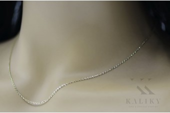 Жовта троянда золото ланцюжка ★ russiangold.com ★ Золота 585 333 Низька ціна