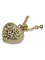 Gold pendant pendant ★ zlotychlopak.pl ★ Gold hallmark 585 333 low price