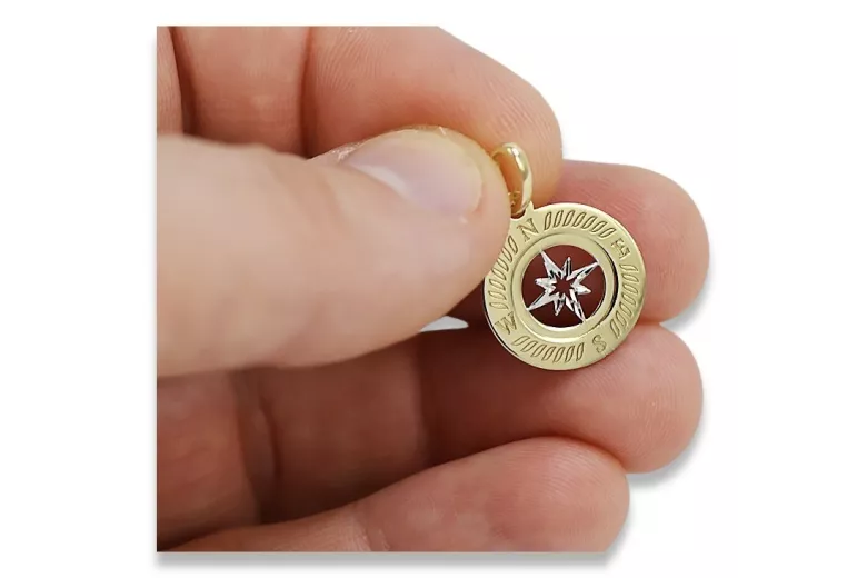 Gold pendant pendant ★ zlotychlopak.pl ★ Gold hallmark 585 333 low price