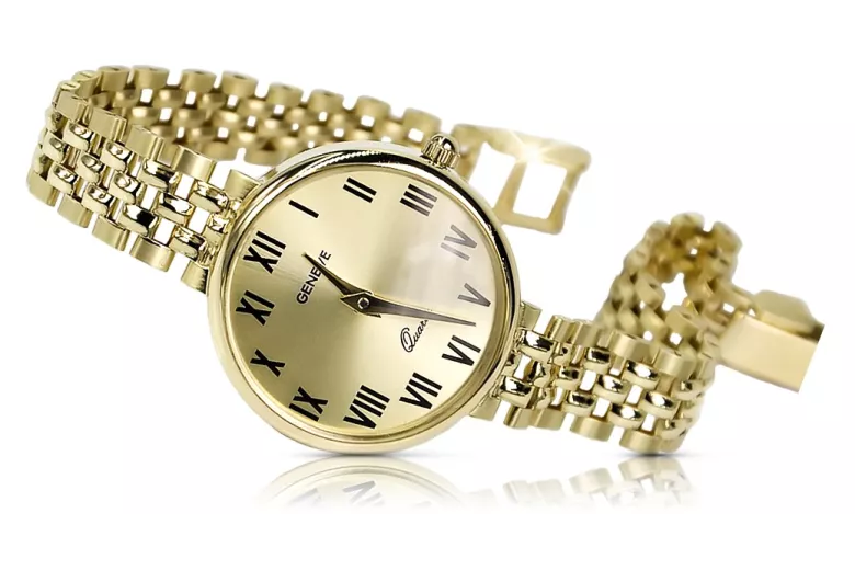 Gold ladies watch ★ zlotychlopak.pl ★ Gold purity 585 333 Low price!