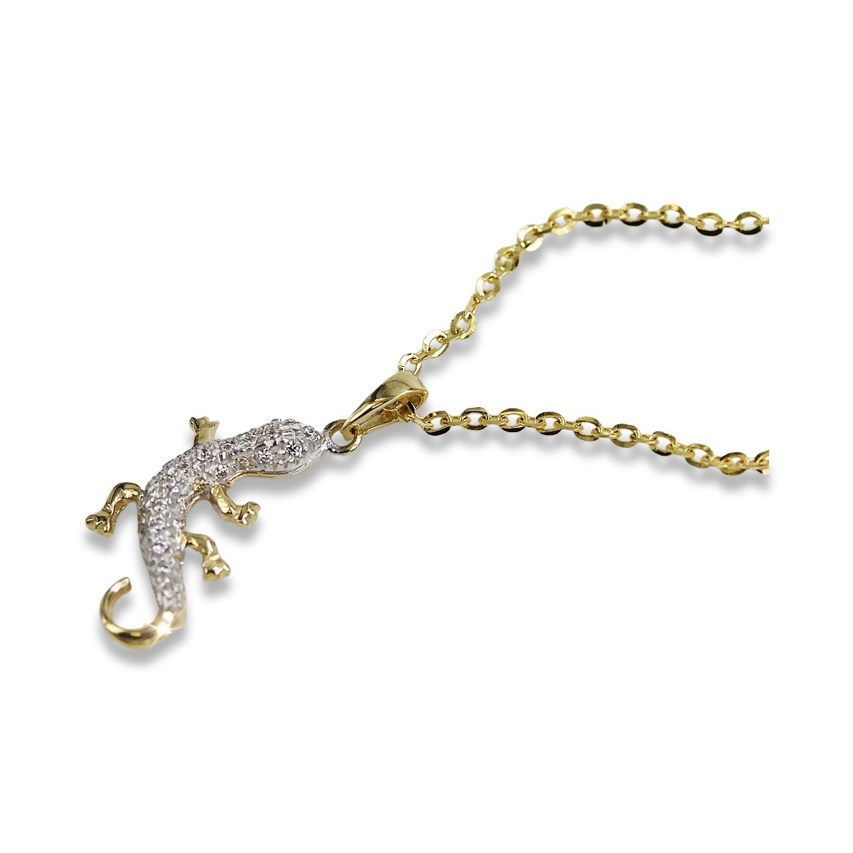 Pendentif pendentif en or ★ https://zlotychlopak.pl/fr/ ★ Poinçon d'or 585 333 petit prix