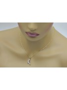 Pendentif pendentif en or ★ https://zlotychlopak.pl/fr/ ★ Poinçon d'or 585 333 petit prix