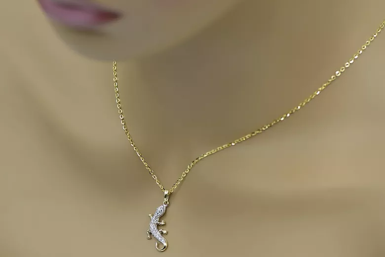 Pendentif pendentif en or ★ https://zlotychlopak.pl/fr/ ★ Poinçon d'or 585 333 petit prix