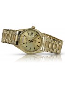 Reloj de oro para hombre Geneve ★ https://zlotychlopak.pl/es/ ★ Pureza del oro 585 333 ¡Precio bajo!