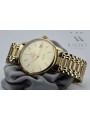 Gold men's watch Geneve ★ zlotychlopak.pl ★ Gold purity 585 333 Low Price!