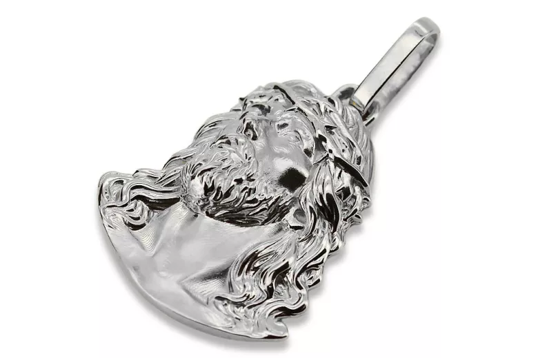 Pendentif icône médaillon Jezus ★ https://zlotychlopak.pl/fr/ ★ Or 585 333 prix bas