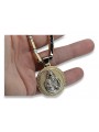 Gold 14k 585 Merry pendant icon with Hammer chain pm027yw30&cc047yw