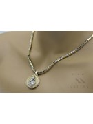 Icono colgante Merry de oro 14k 585 con cadena Hammer pm027yw30&cc047yw