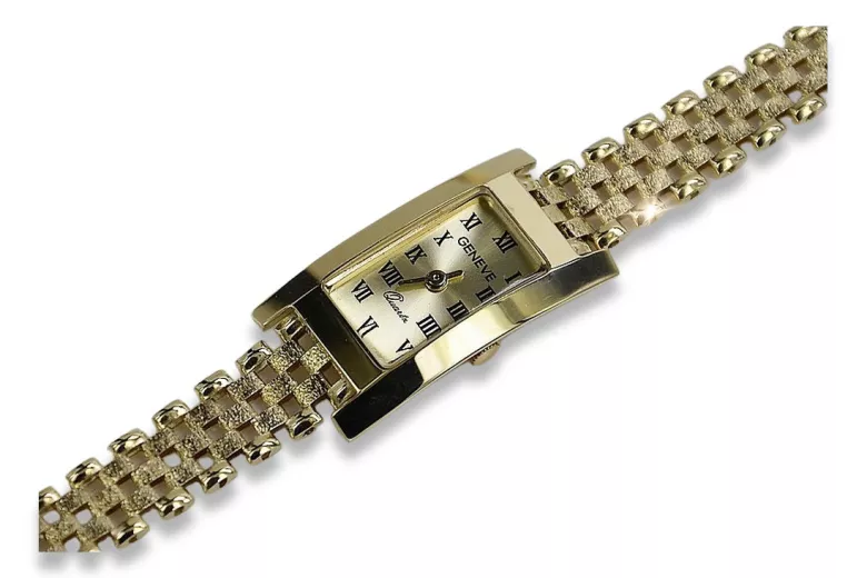 Gold ladies watch ★ zlotychlopak.pl ★ Gold purity 585 333 Low price!