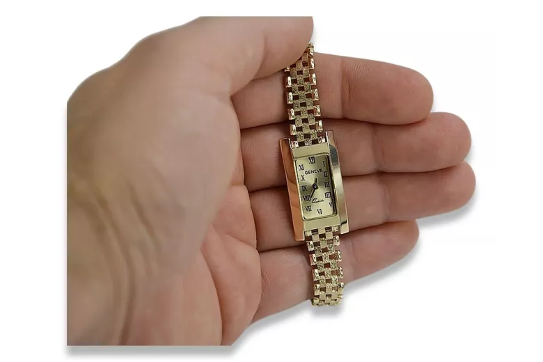 Gold ladies watch ★ zlotychlopak.pl ★ Gold purity 585 333 Low price!