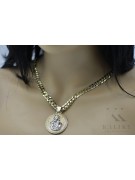 Icono colgante Merry oro 14k 585 con cadena Gourmette pm027yw37&cc099y