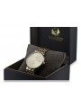 Gold men's watch Geneve ★ zlotychlopak.pl ★ Gold purity 585 333 Low Price!