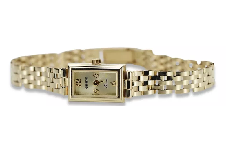 Gold ladies watch ★ zlotychlopak.pl ★ Gold purity 585 333 Low price!