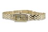 Yellow 14k gold beautiful lady watch Geneve Lady Gift lw018y low price!