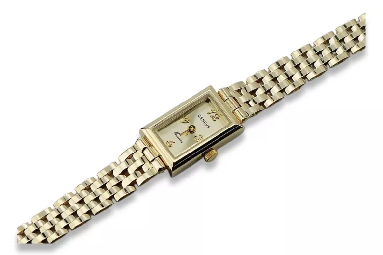 Gold ladies watch ★ zlotychlopak.pl ★ Gold purity 585 333 Low price!