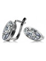 "Or rose 14 carats 585 - Boucles d'oreilles vintage de style russe soviétique vec001" style