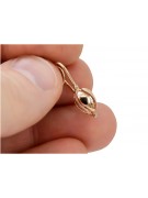 "Originales Vintage-Roségold 14k 585 Gold, Keine Steine Vintage Armreif" ven069