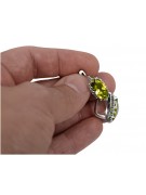 Cercei vintage cu peridot din argint 925 vec174s