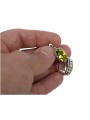 Cercei vintage cu peridot din argint 925 vec174s