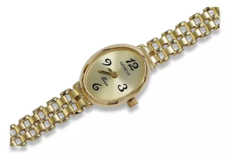 Reloj ★ de oro para damas zlotychlopak.pl Pureza de oro 585 333 ¡★ Precio bajo!