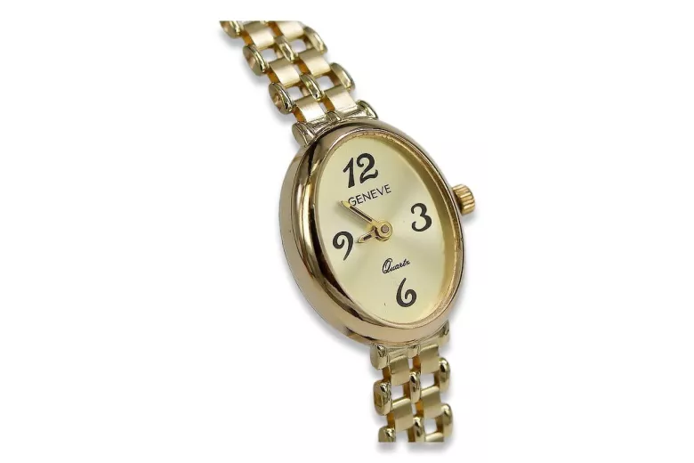 Gold ladies watch ★ zlotychlopak.pl ★ Gold purity 585 333 Low price!