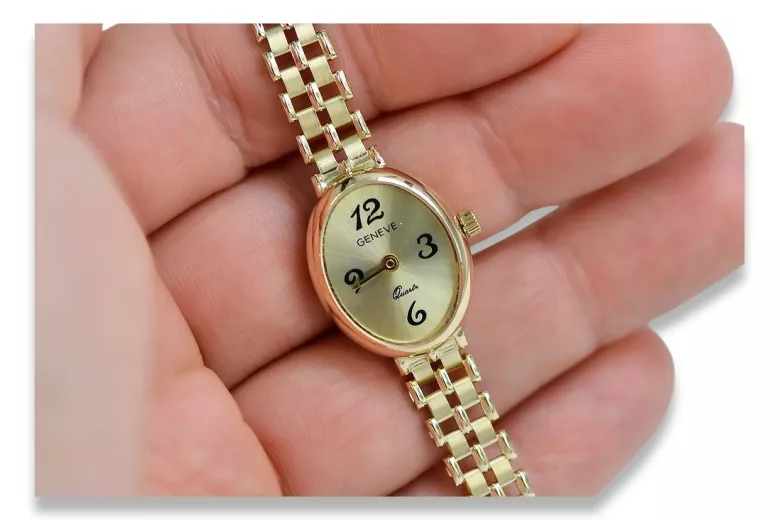 Montre ★ dame en or zlotychlopak.pl ★ Pureté d’or 585 333 Prix bas!