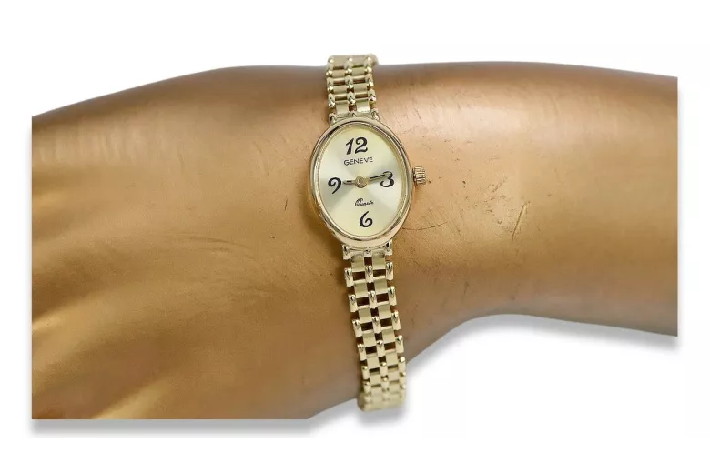 Gold ladies watch ★ zlotychlopak.pl ★ Gold purity 585 333 Low price!