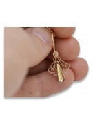 "No Stones Vintage Leaf Earrings in Original 14K Rose Gold" ven127