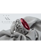 Russe soviétique rose 14k 585 or Alexandrite Rubis Émeraude Saphir Zircon bague vrc014