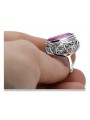 Russe soviétique rose 14k 585 or Alexandrite Rubis Émeraude Saphir Zircon bague vrc014