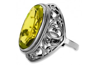 Russe soviétique rose 14k 585 or Alexandrite Rubis Émeraude Saphir Zircon bague vrc014