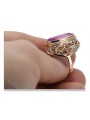 Russe soviétique rose 14k 585 or Alexandrite Rubis Émeraude Saphir Zircon bague vrc014