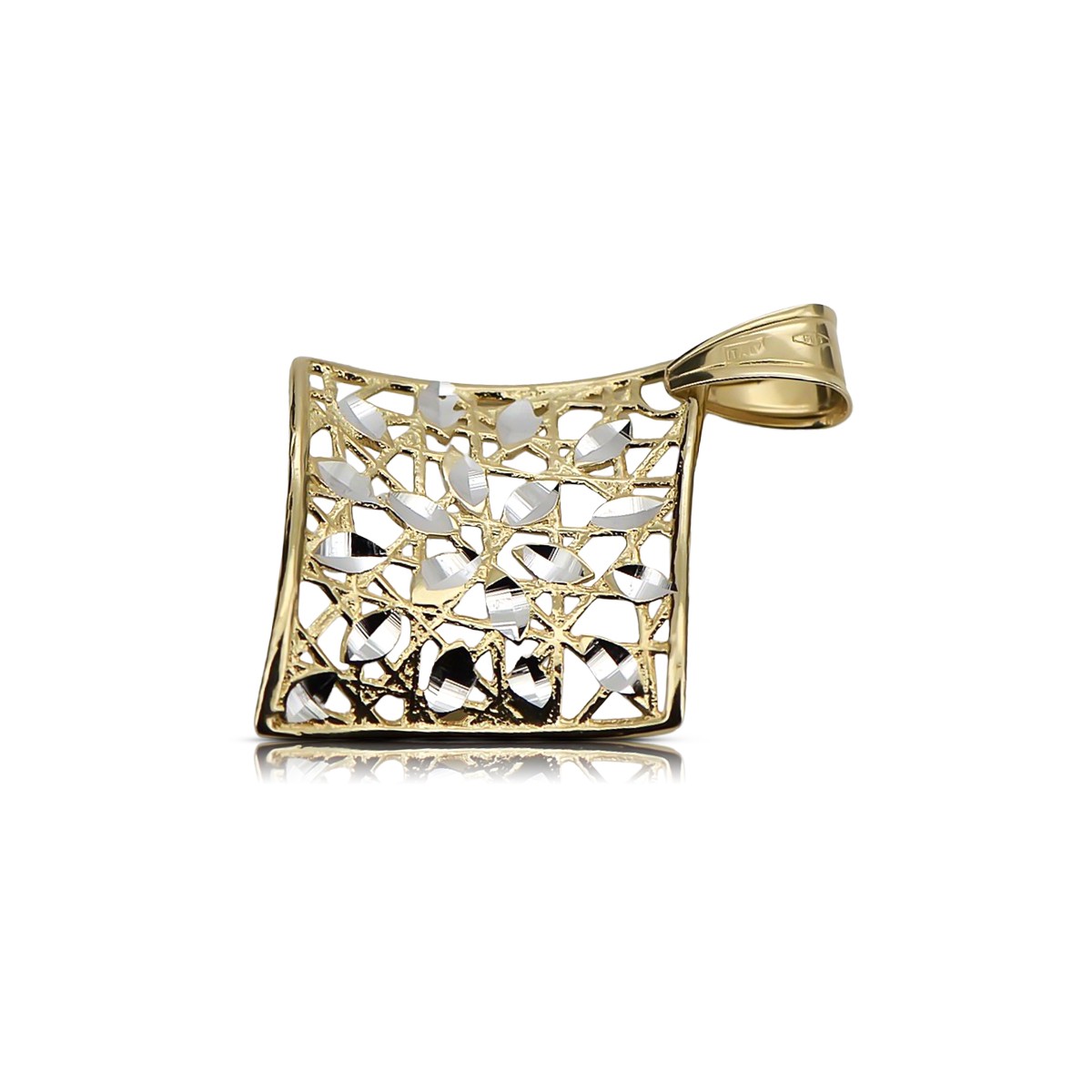 Pendentif en or ★ https://zlotychlopak.pl/fr/ ★ Échantillon d'or 585 333 prix bas