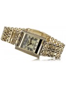 Gelbe Lady Geneve-Uhr aus 14 Karat Gold lw035yy&lbw001y