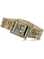 Gelbe Lady Geneve-Uhr aus 14 Karat Gold lw035yy&lbw001y