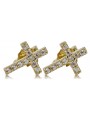 Pendientes de oro zlotychlopak.pl Muestra de ★ oro 585 333 ¡★ Precio bajo!