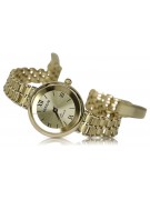 Reloj italiano amarillo 14k oro 585 lady Geneve lw083y