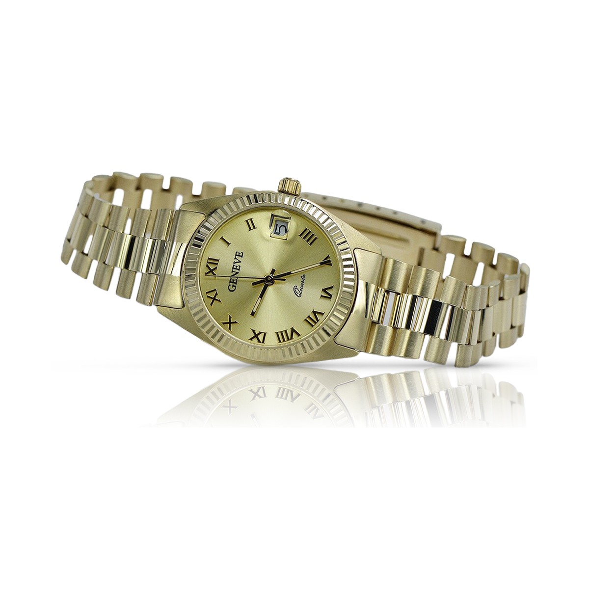 Gold ladies watch ★ zlotychlopak.pl ★ Gold purity 585 333 Low price!