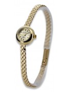 Yellow 14k gold 585 lady Geveve watch lw084y